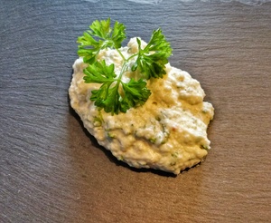 Blomkålsmos med pikantost 