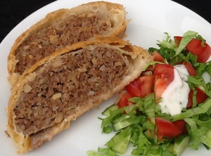 Farsbrød i butterdej