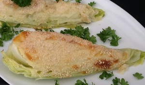 Gratineret spidskål