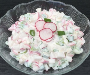 Radisesalat med forårsløg