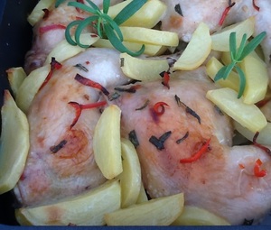 Kylling alla diavola