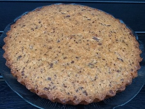 Kokoskage med chokolade