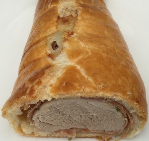 Mørbrad i butterdej