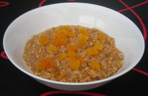 Speltgrød med abrikos