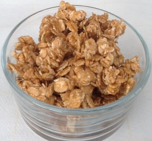 Honningristede speltflager