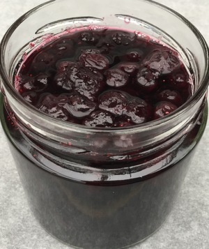 Blåbærkompot