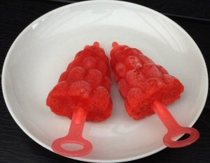 Jordbær-hyldeblomst ispinde