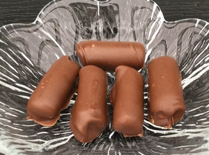 Skolekridt med chokolade