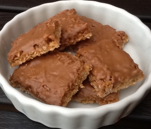 Havretern med nougat