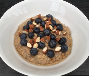 Havregrød med kaffe