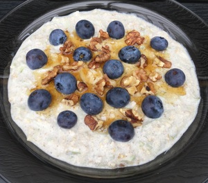 Kold grød med pære