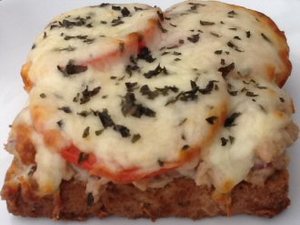 Gratinerede tunbrød