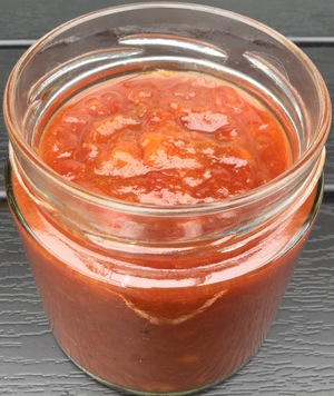 Rabarberchutney med sambal oelek