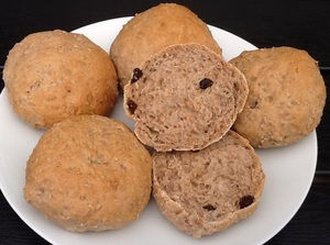 Kanelboller med rosiner