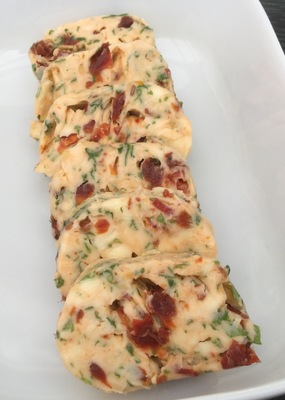 Kryddersmør med soltørrede tomater