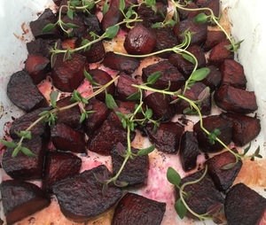 Balsamicobagte rødbeder