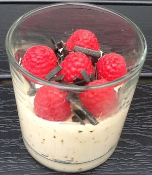 Lakridsyoghurt med bær