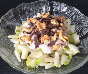 Pærer med kanelcreme