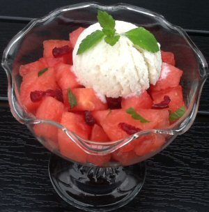 Vandmelondessert