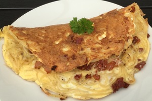 Carbonara omelet
