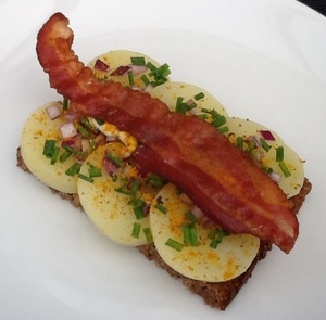 Kartoffelmad med bacon