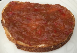 Rabarbermarmelade med chili