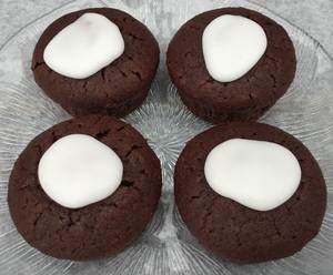 Kakaomuffins med boysenbær