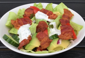 Icebergsalat med avocado
