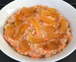 Havregrød med gulerødder