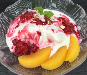 Is med græsk yoghurt